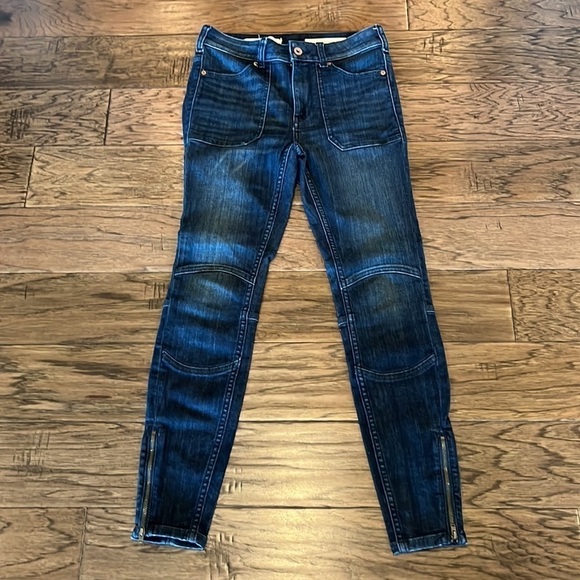 Pilcro And The Letterpress by Anthropologie High Rise Denim Legging Size 26 - Picture 1 of 16